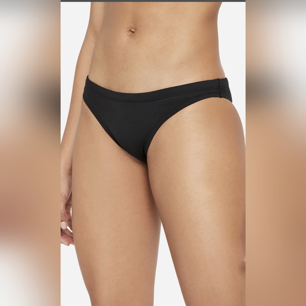 Nike Swim Women's Essentials Swim Bottoms Black Size XL.